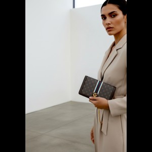 Gabriella G Firenze Crossbody Queen Brun alt image