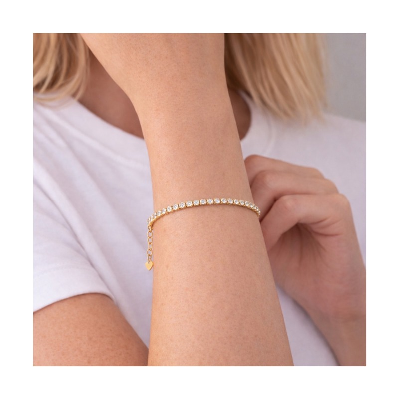 PITAYA Armband Mira Zircon  Guld 2