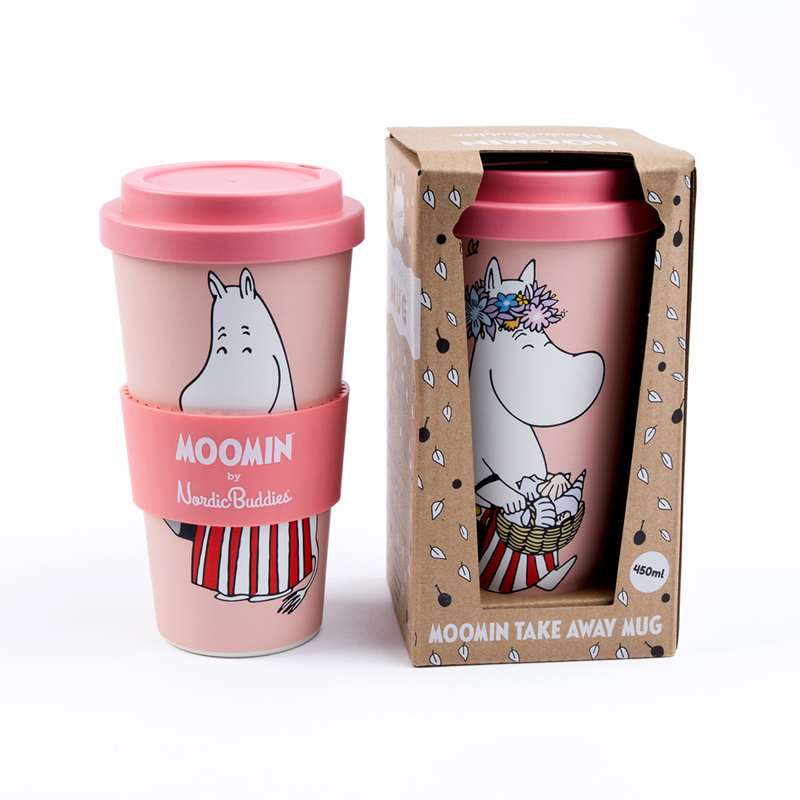 Nordic Buddies Takeaway krus Mummimamma  Fersken 4