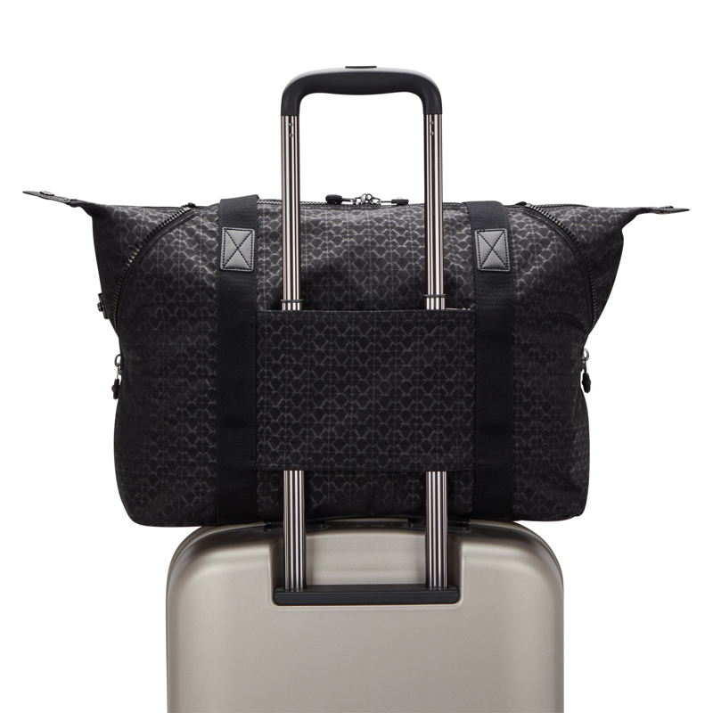 Kipling Shopper Tote Svart med mönster 7
