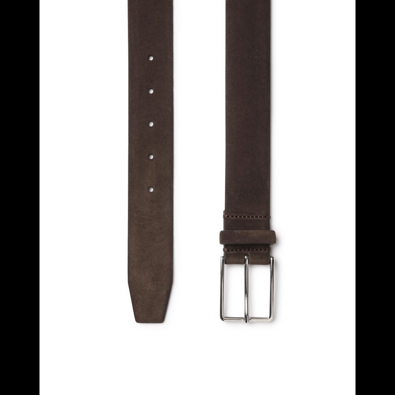 Saddler Ruskindsbælte Bos M. Brun 85 Cm 3