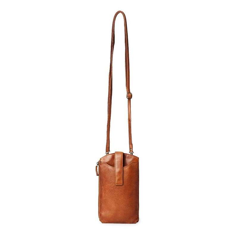 Pia Ries Mobiltaske Cognac 2