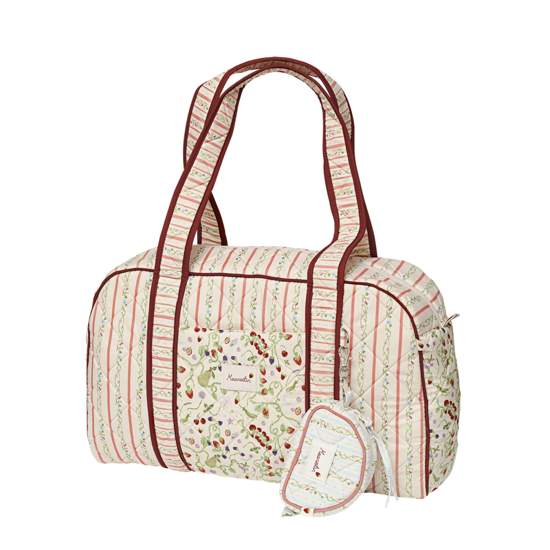 Maanesten Bag Charm Rui Summer Stripes Blå 3