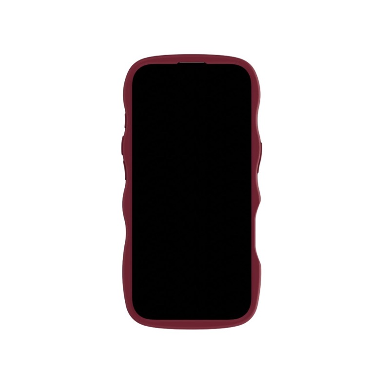 Holdit Mobilcover Wavy Bordeaux Iphone 16 Pro 4