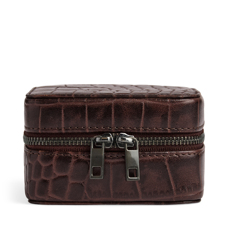 MARKBERG Smykkeskrin LelowMBG Croco Sort/Brun 1