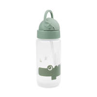 Done By Deer Vattenflaska Croco Grön 1