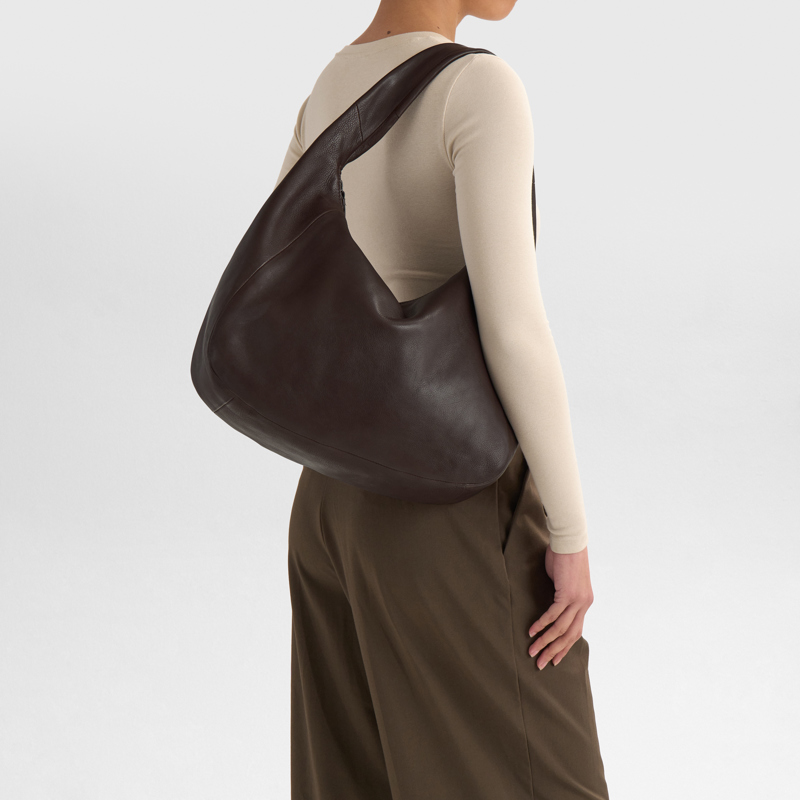MARKBERG Skuldertaske SamaraMBG Suede Brun/brun 2
