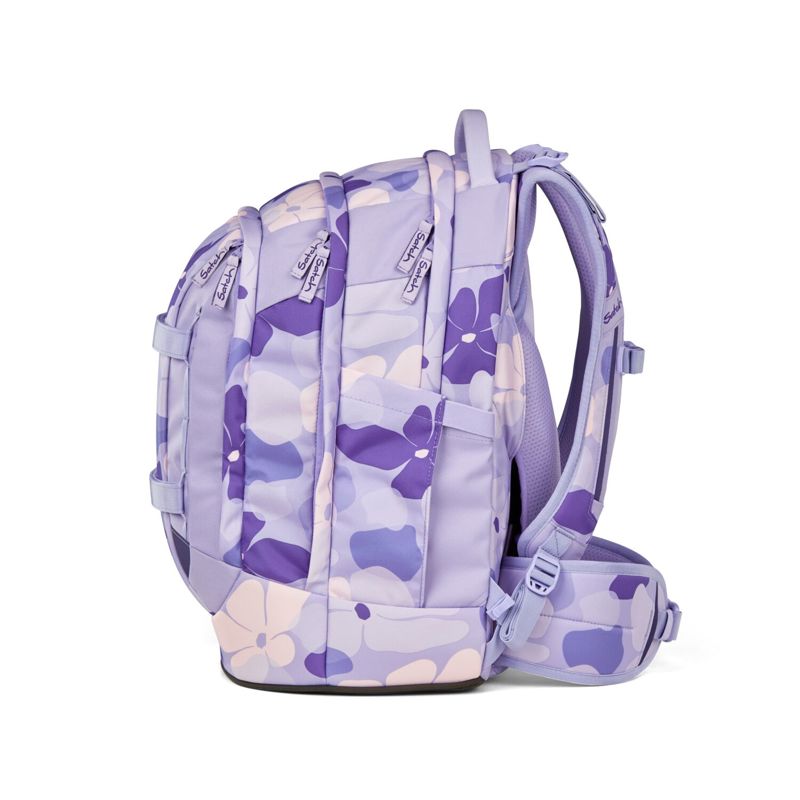 Satch Skoletaske Pack Lilac Blossom Lilla blomst 6