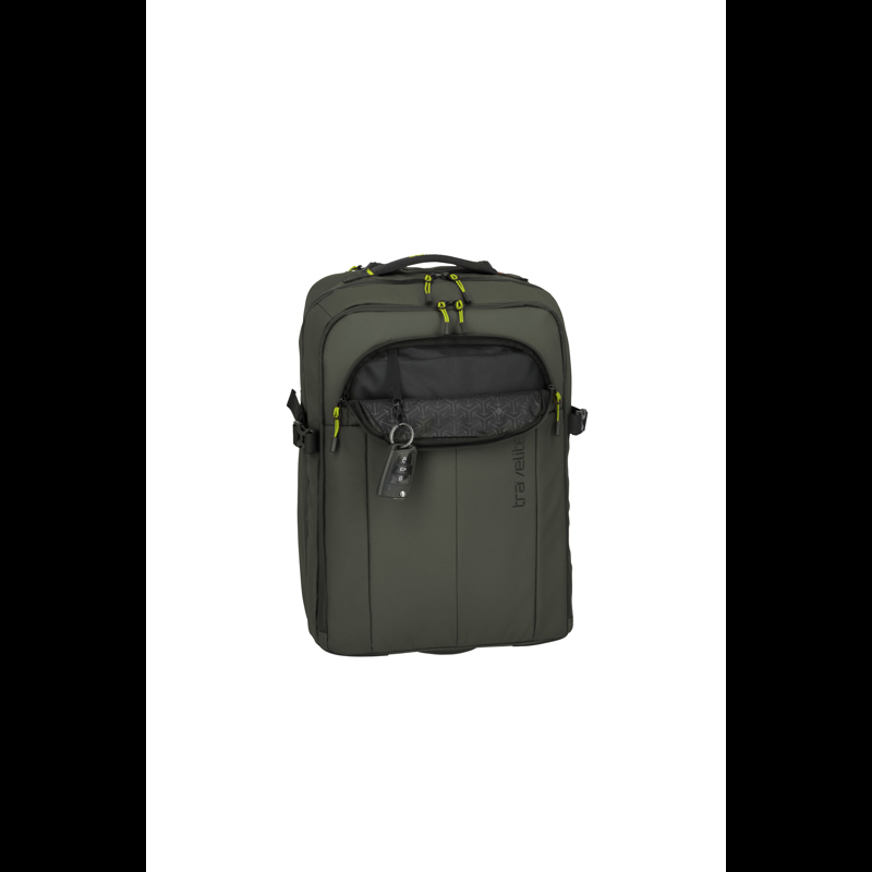 travelite Rygsæk m/hjul Briize Khaki 10