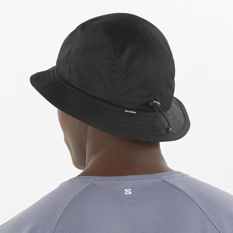 Salomon Löparmössa Bucket SHKout Svart Str L/XL 4