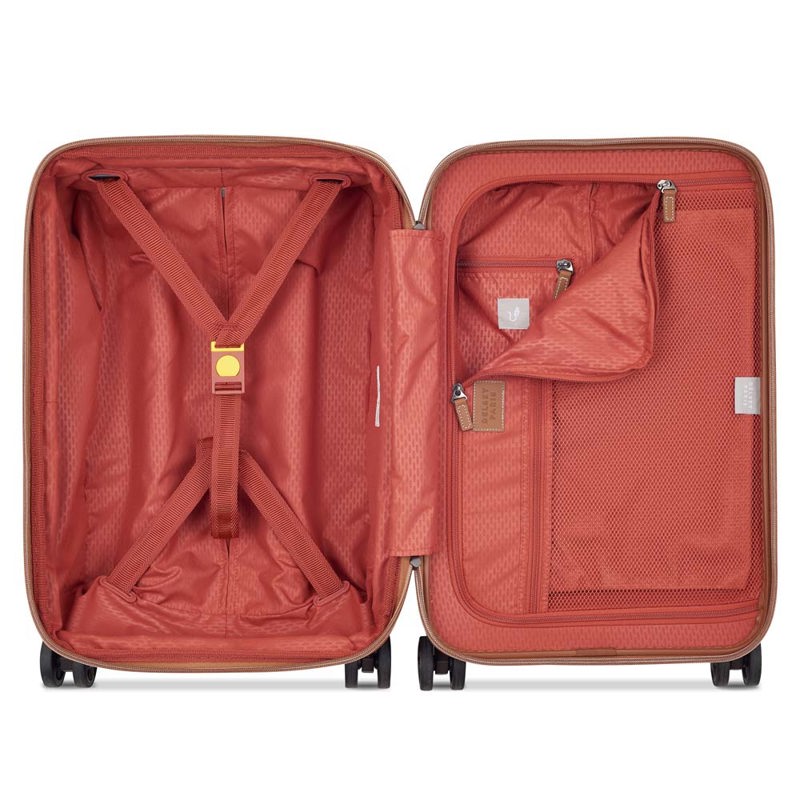Delsey Resväska Chatelet air business Brun 4