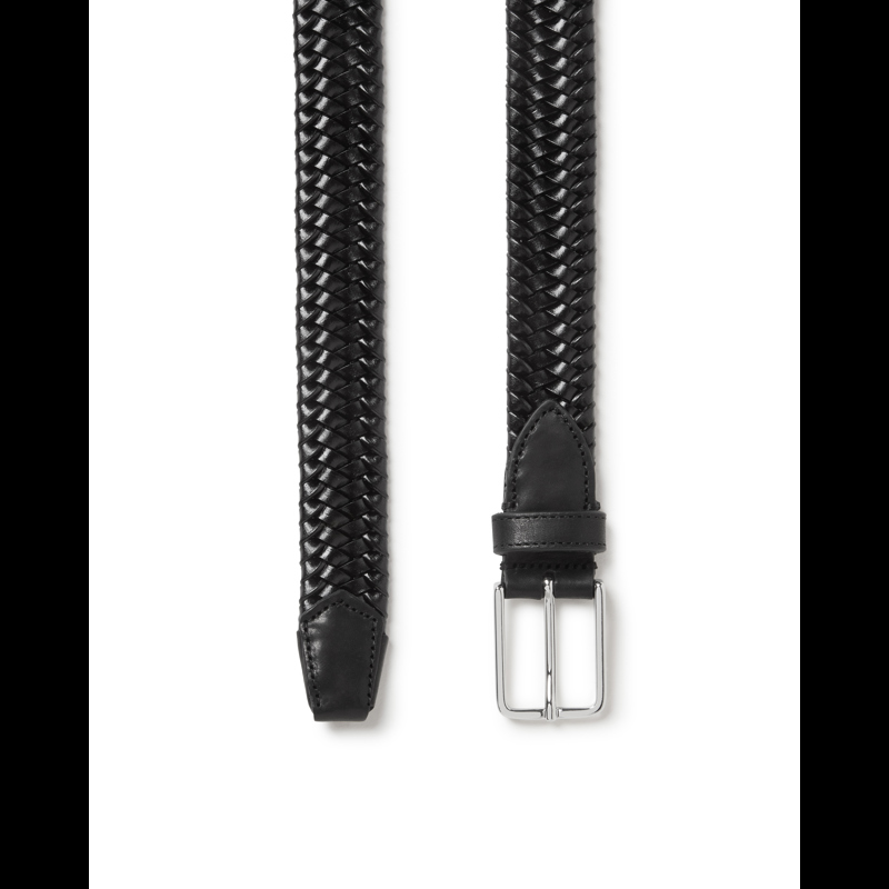 Saddler Læderbælte Joar Sort 85 Cm 3
