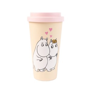 Nordic Buddies Takeaway mugg Mumintrollet Beige