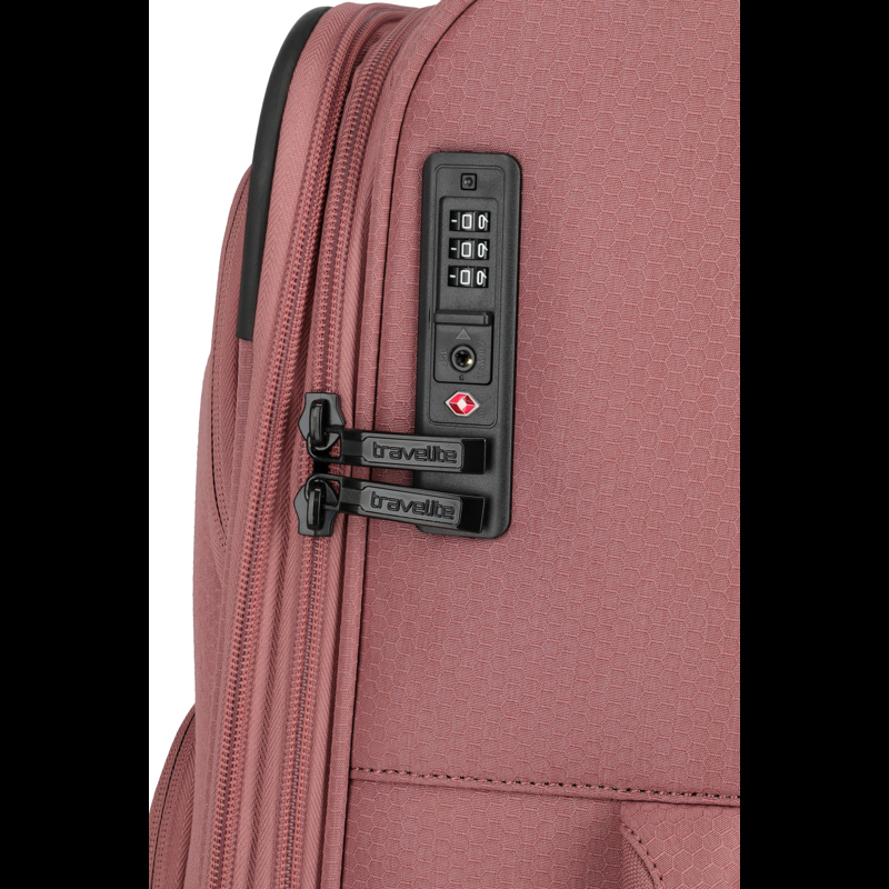 travelite kuffert Kick Off Rosa 67 Cm 10