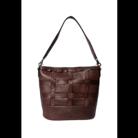 RE:DESIGNED Skuldertaske Noor Big M. Brun 1