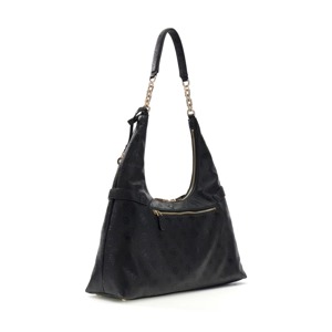 Guess Axelväska Ella logo hobo Svart alt image