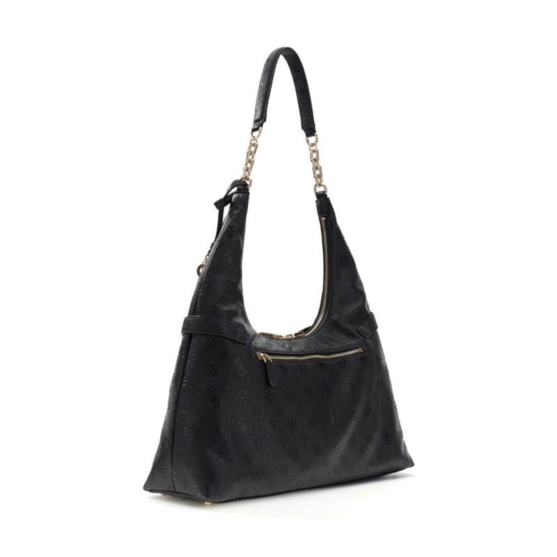 Guess Axelväska Ella logo hobo Svart 2
