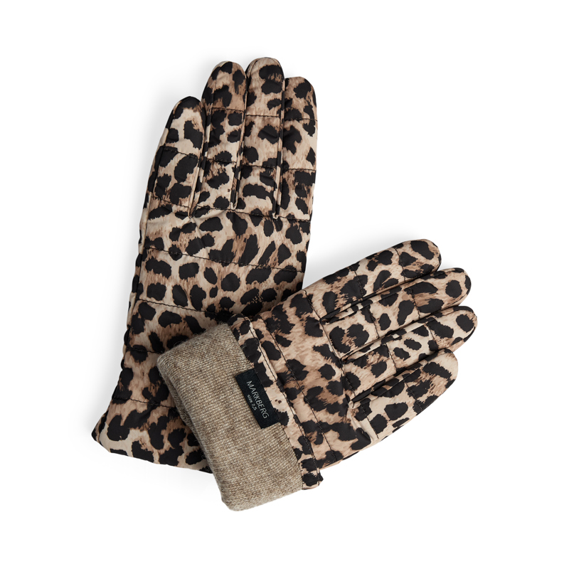 MARKBERG Damehandsker Alberte Leopard Str. 7 3