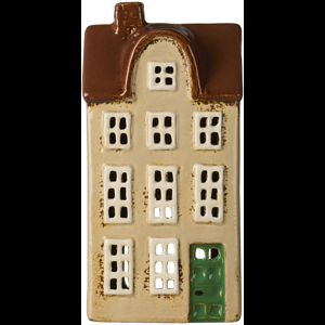 Ib Laursen Ljuslykta Hus Nyhavn Beige