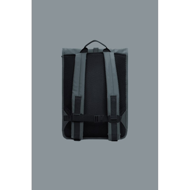 RAINS Ryggsäck Rolltop Rucksack M. Grå 4