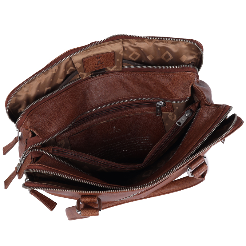 Adax Computertaske Gerda Napoli Brun 14" 3