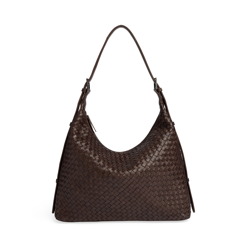 MARKBERG Skuldertaske TribecaMBG  Weave M. Brun 14" 1