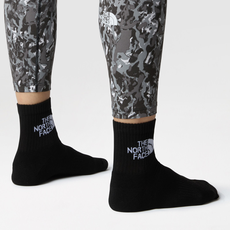 The North Face Strumpor Multi Sport Q. 3-pack Svart Str. 38-40 2