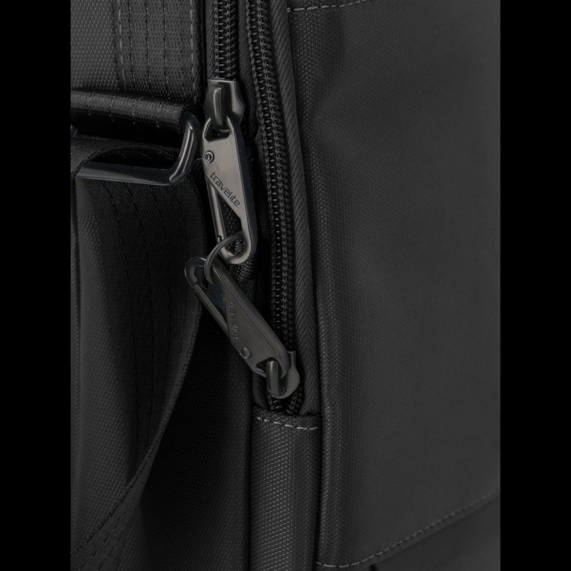 travelite WORKFLOOW shoulder bag, black Svart 6