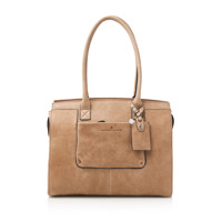 Castelijn & Beerens Axelväska Beige 15" 1