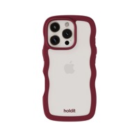Holdit Mobilcover Wavy Bordeaux Iphone 16 Pro 1