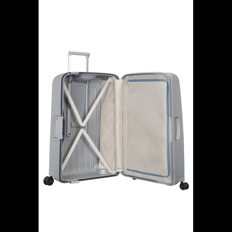 Samsonite Kuffert S.cure Sølv 69 Cm 3