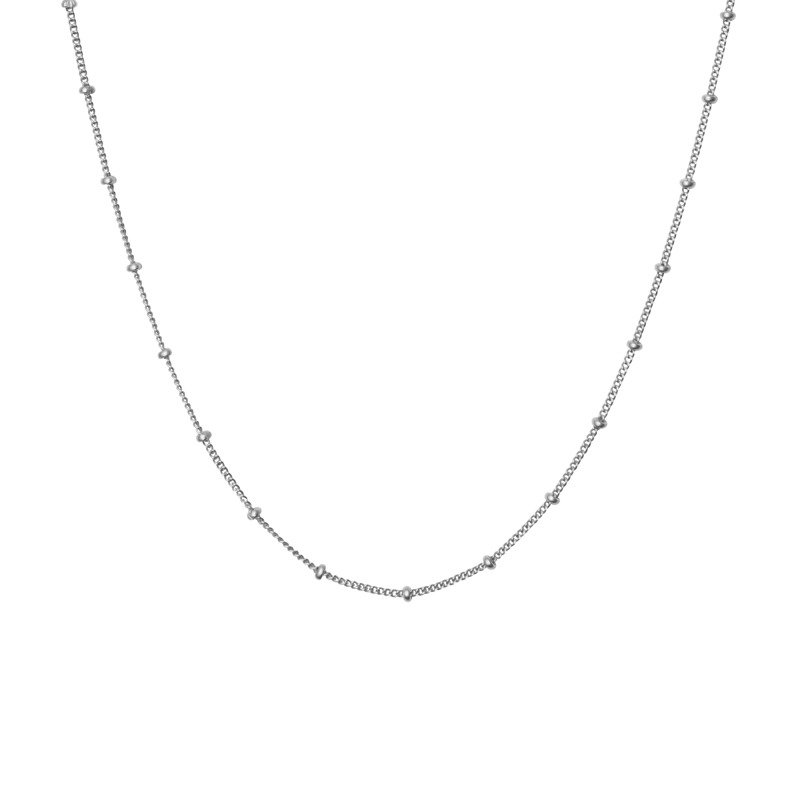 Maanesten Halskæde Nala Choker Sølv