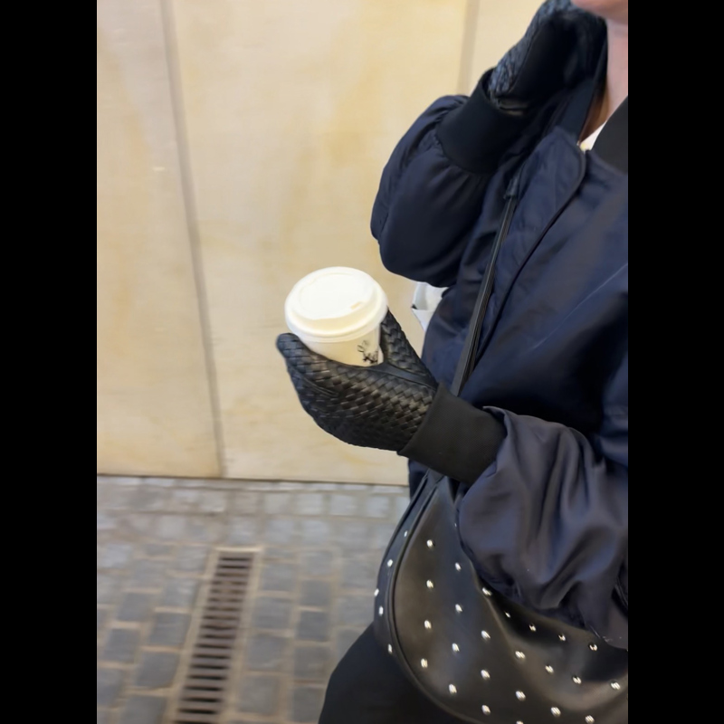 MARKBERG Damhandskar Melia Svart Str. 7,5 6