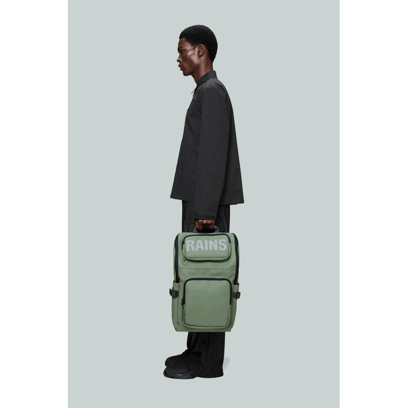 RAINS Ryggsäck Texel Cargo W3 Blad grön 16" 5