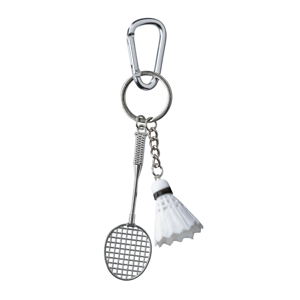 Conmé Bag charm badminton Hvid/sølv