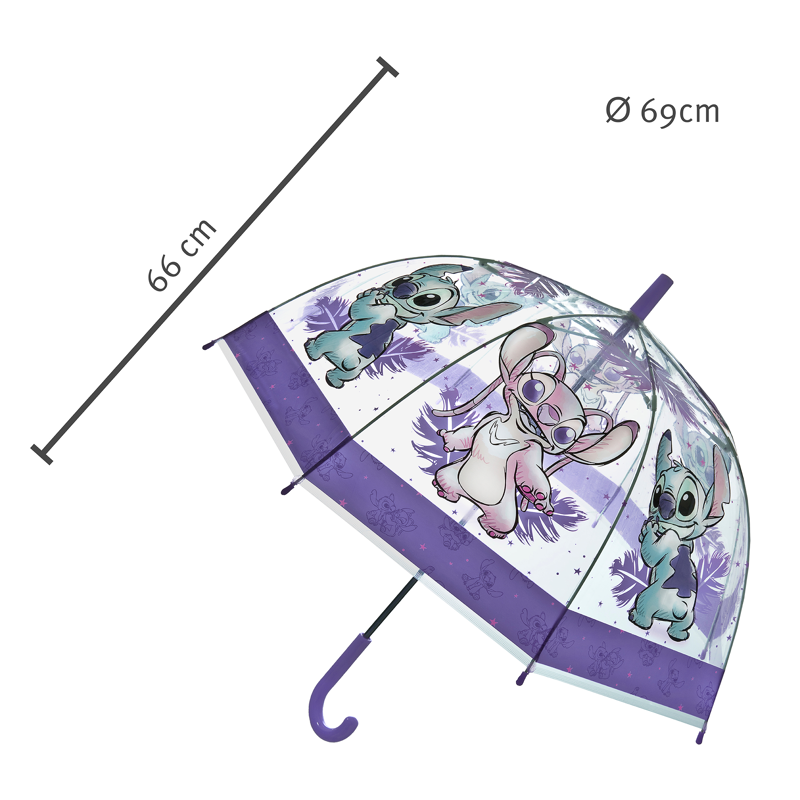 Stitch Paraply Lilo & Stitch  Lilla 2