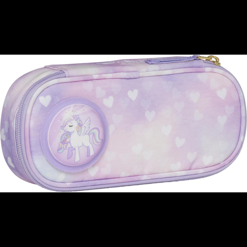 Beckmann Pennfodral Unicorn Ovalt Rosa 1