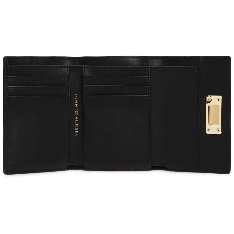 Tommy Hilfiger Pung Trifold Sort 2