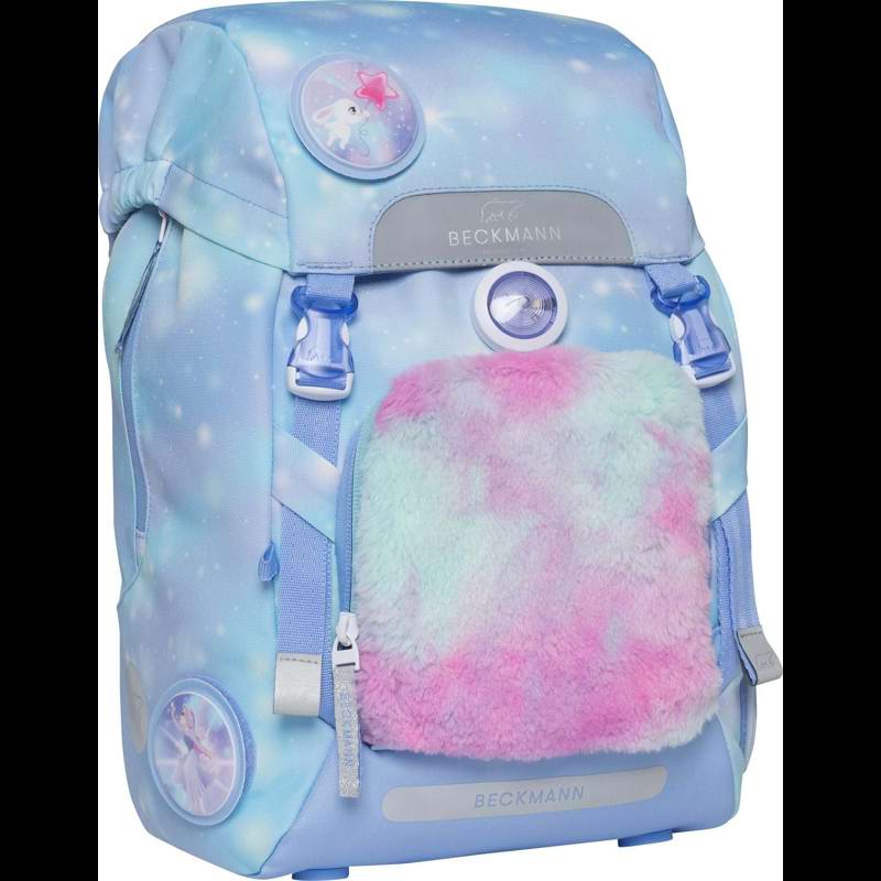 Beckmann Ekstra Frontlomme Pocket Fur Turkis/Pink 2