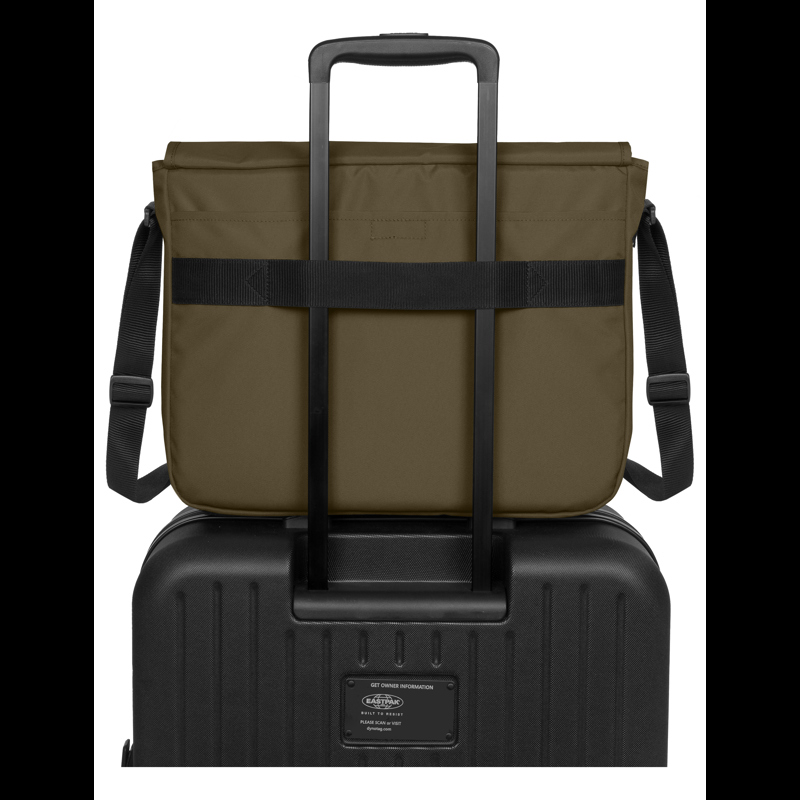 Eastpak Skuldertaske Delegate + Army Grøn 17" 3