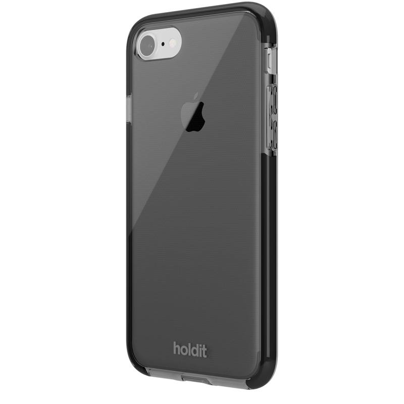 Holdit Mobilcover Seethru Sort iPhone 7/8/SE 3