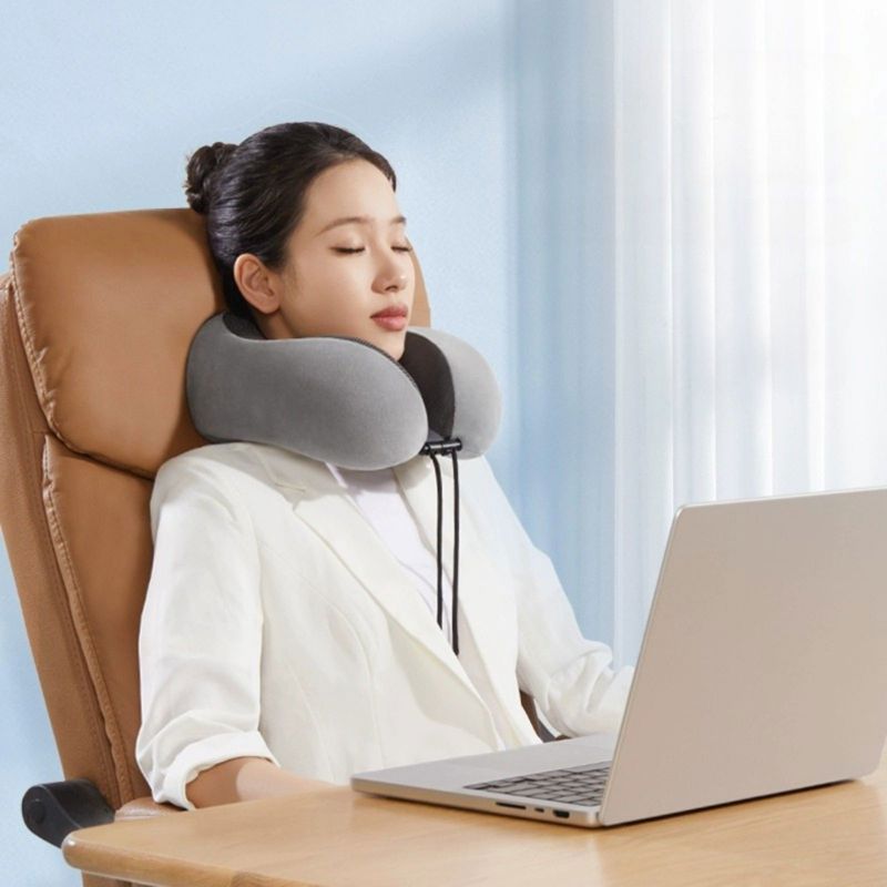 UNIQ Nakkepude memory foam Grå 2