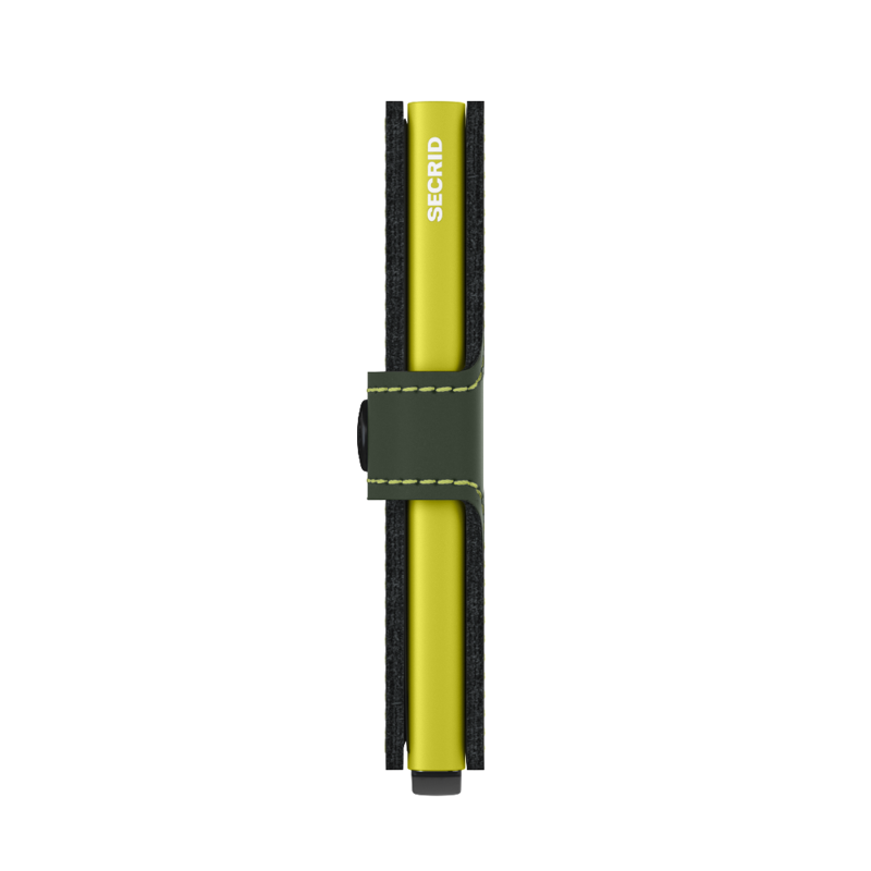 Secrid Kortholder Mini wallet Lime 5