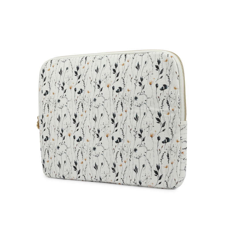 Conmé Computer Sleeve Watercolor Flo Hvid blomst 13" 2