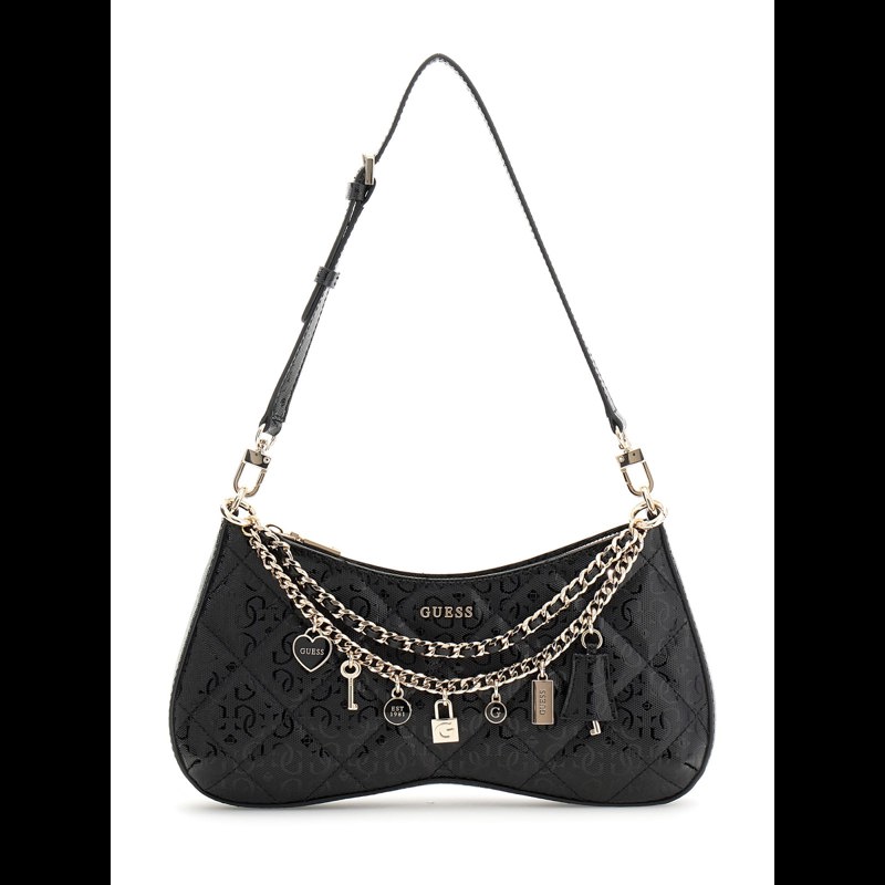 Guess Skuldertaske Libby  Sort 1