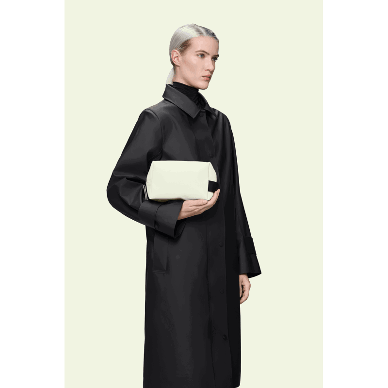 Rains Toilettaske Wash Bag S Beige/grå 4