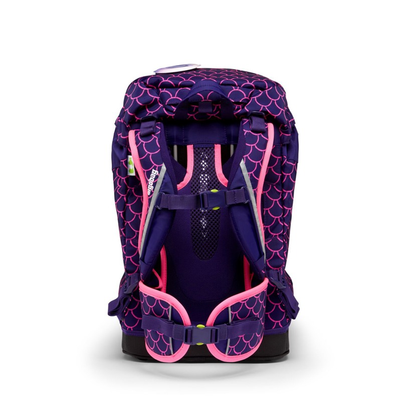 Ergobag Skoletaske Prime Pearl DiveBea Blå m/hvide prikker 4