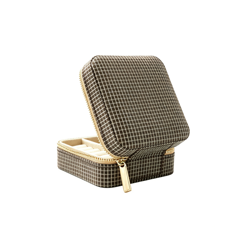 Conmé Smyckeskrin Olivia fyrkantig Brun/beige 3