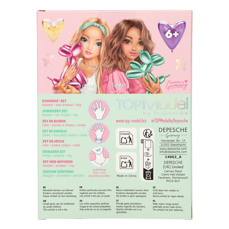 TOPModel Smyckesset  Rosa 4