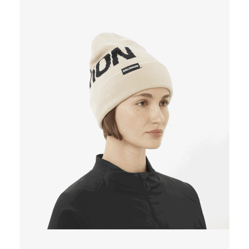 Salomon Mössa Hermitage beanie Creme 3
